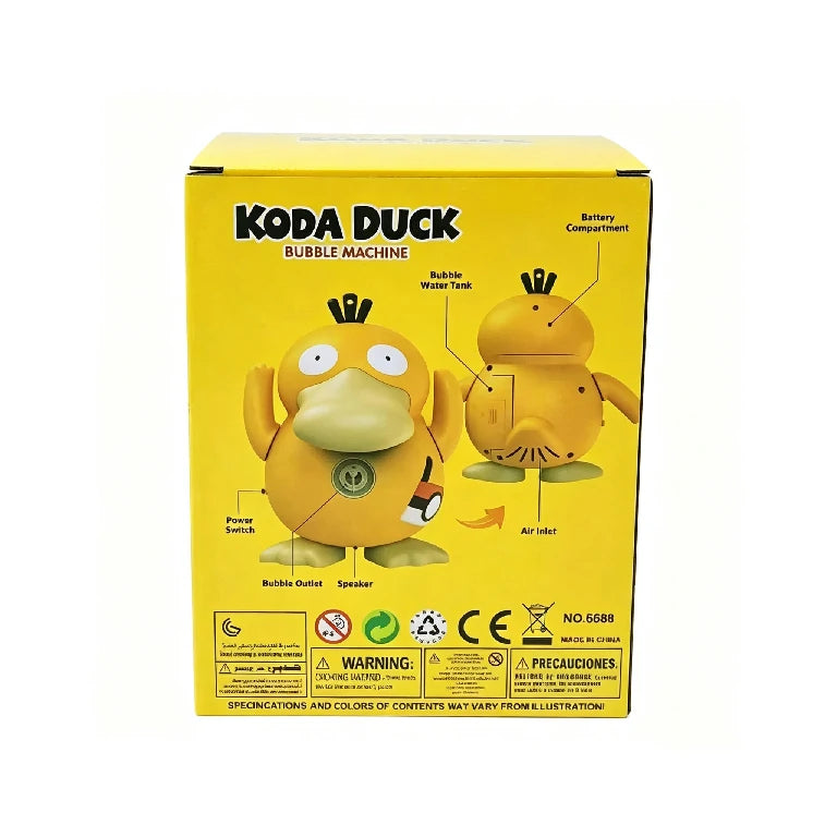 Psyduck Bubble Machine