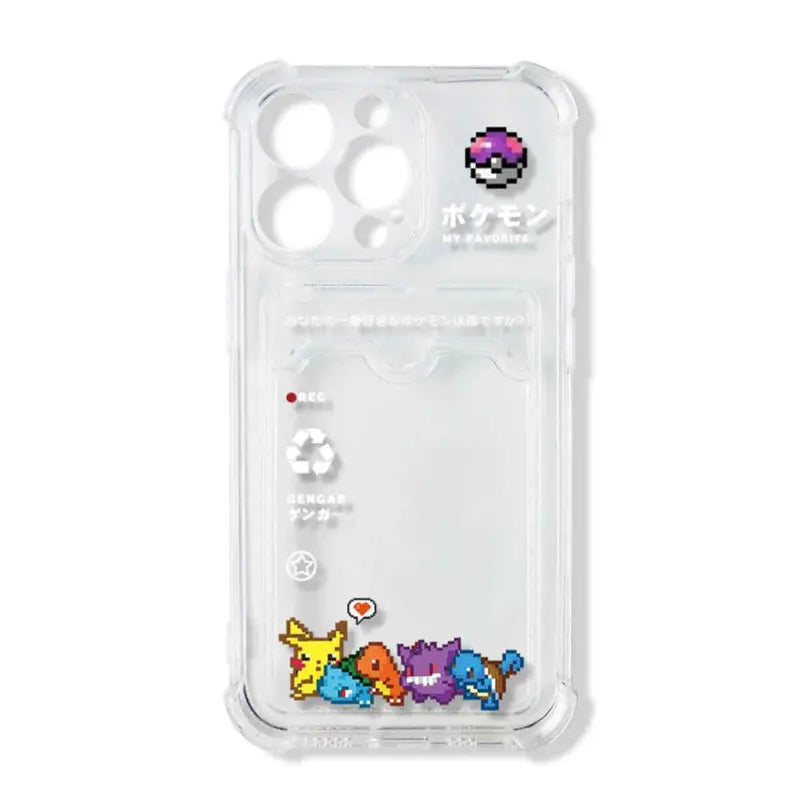 Pokémon Phone Case(Gold card)
