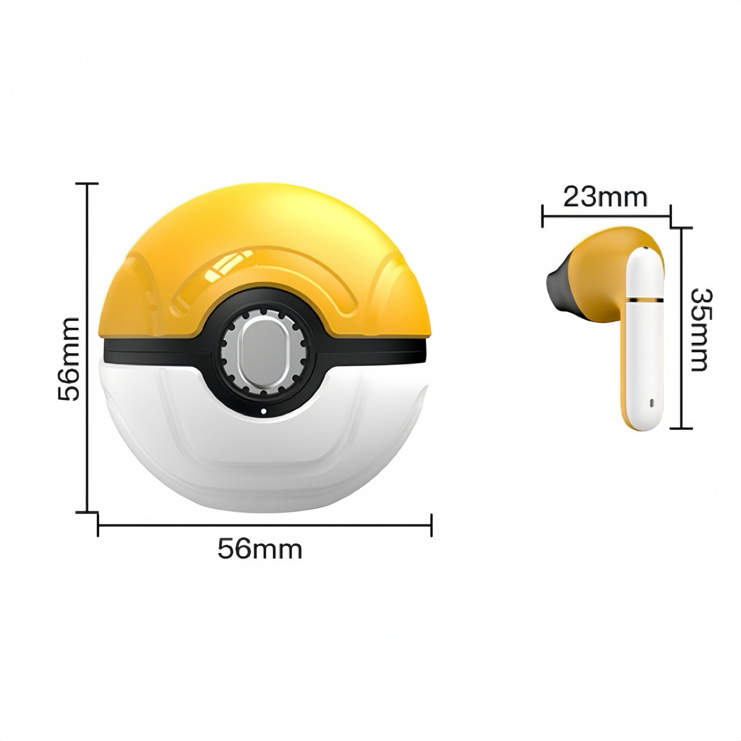 Poké Ball In-Ear Earbuds