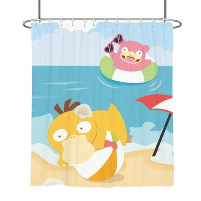 Pokemon Shower Curtain