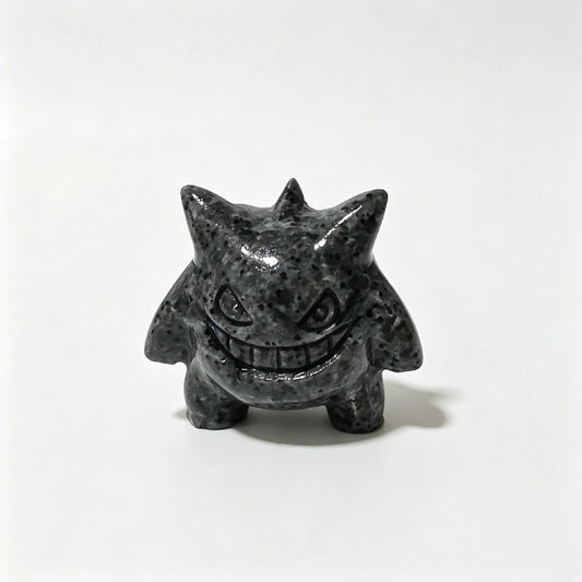 Gengar Fire Stone Statue