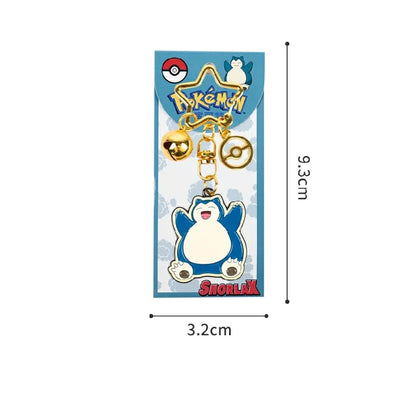 Metal Pokémon Keychain