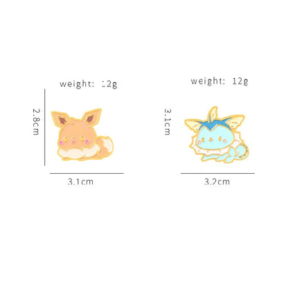 Eeveelution Brooch