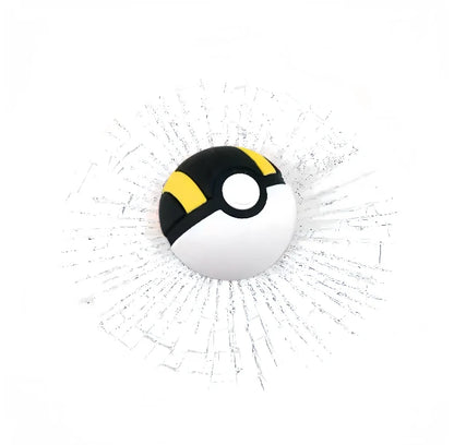 Poke Ball Shattering Car Sticker