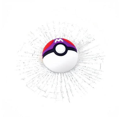 Poke Ball Shattering Car Sticker