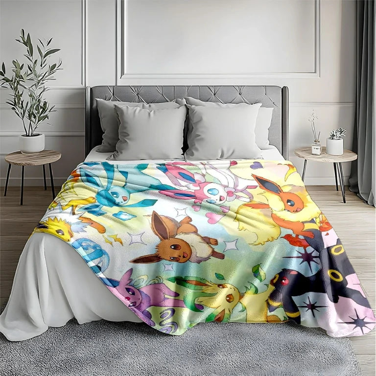 Eeveelutions Flannel Blanket
