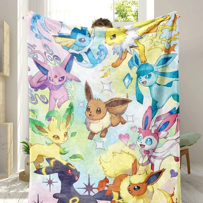 Eeveelutions Flannel Blanket