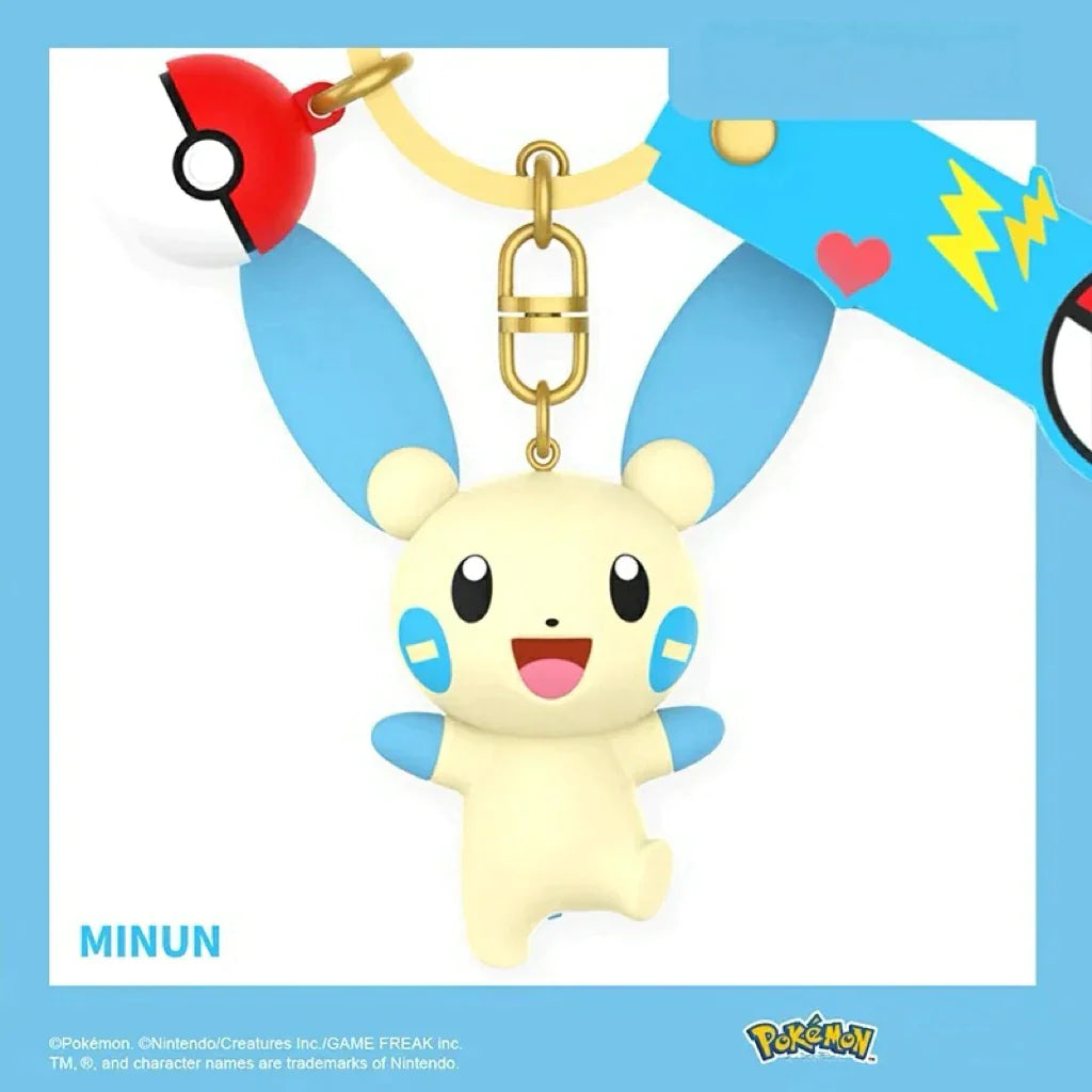 Plusle & Minun Couple Keychain(2 pieces)