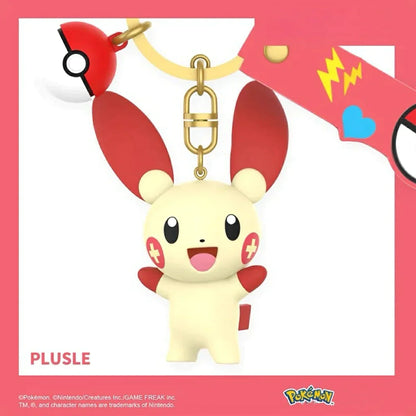 Plusle & Minun Couple Keychain(2 pieces)