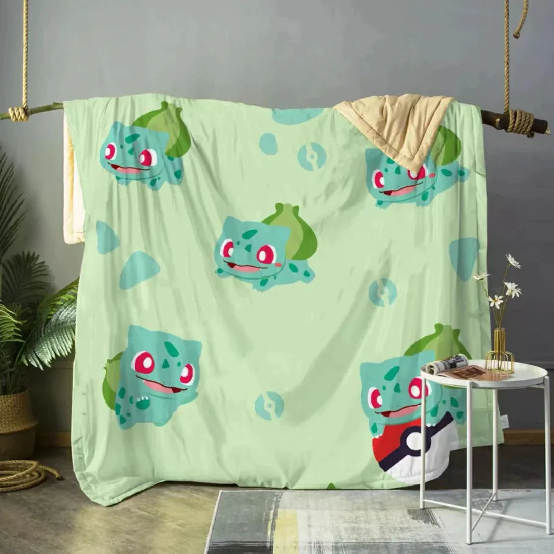 Bulbasaur B Cooling Blanket